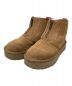 UGG（アグ）の古着「Neumel Platform Zip Suede　UGG（アグ）1122677」｜ブラウン