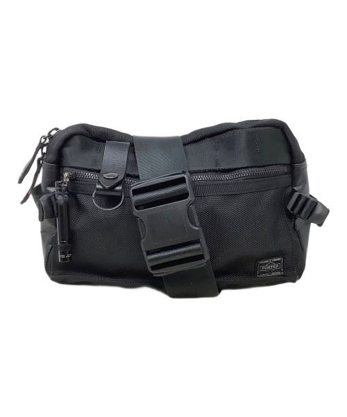 PORTER（ポーター）PORTER (ポーター) ウエストバッグ PORTER(ポーター) 703-07971 HEAT ブラックの古着・服飾アイテム