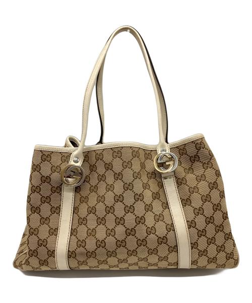 GUCCI（グッチ）GUCCI (グッチ) トートバッグ ブラウンの古着・服飾アイテム
