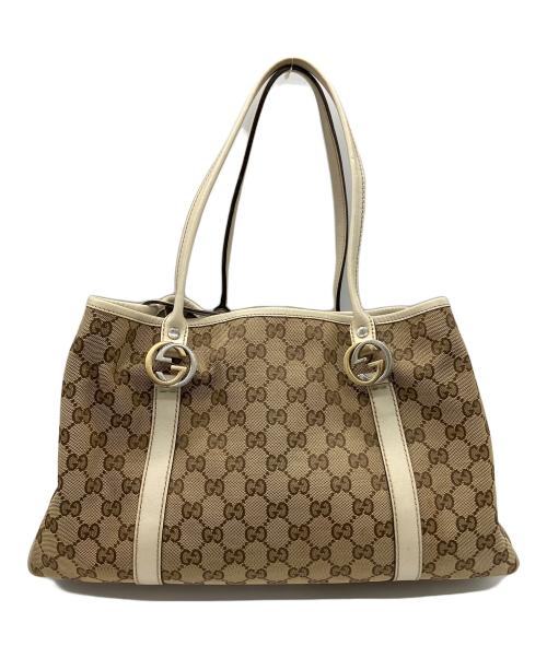 GUCCI（グッチ）GUCCI (グッチ) トートバッグ ブラウンの古着・服飾アイテム