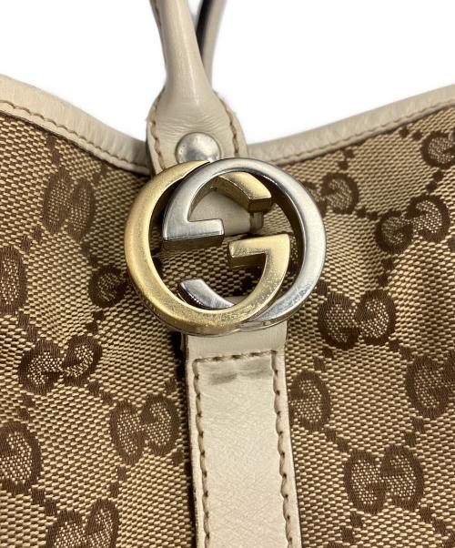 GUCCI（グッチ）GUCCI (グッチ) トートバッグ ブラウンの古着・服飾アイテム
