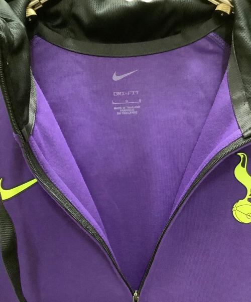 NIKE（ナイキ）NIKE (ナイキ) アノラックパーカー　NIKE（ナイキ）トッテナム 21/22 CV9942-010 パープル×ブラック サイズ:Lの古着・服飾アイテム