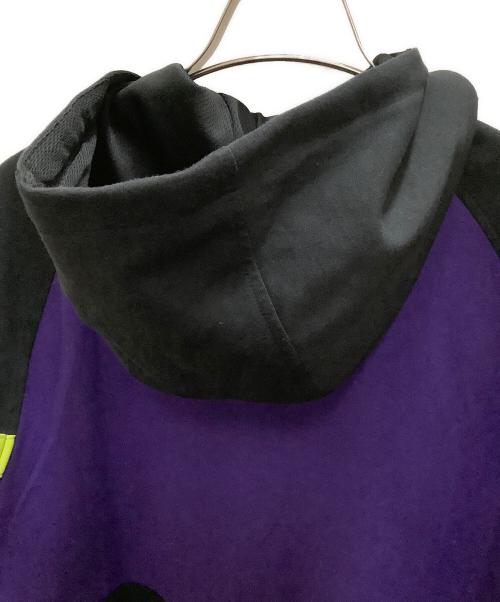 NIKE（ナイキ）NIKE (ナイキ) アノラックパーカー　NIKE（ナイキ）トッテナム 21/22 CV9942-010 パープル×ブラック サイズ:Lの古着・服飾アイテム