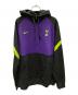 NIKE（ナイキ）の古着「アノラックパーカー　NIKE（ナイキ）トッテナム 21/22 CV9942-010」｜パープル×ブラック