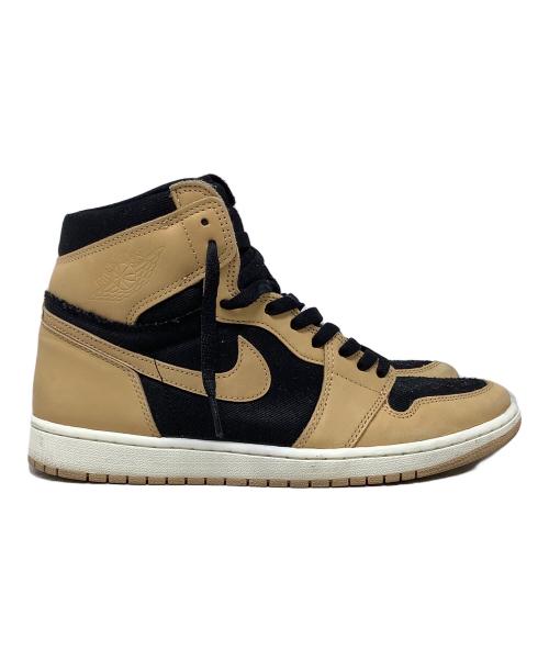 NIKE（ナイキ）NIKE (ナイキ) スニーカー NIKE(ナイキ) Air Jordan 1 Retro High OG 555088-202 ベージュ×ブラック サイズ:29の古着・服飾アイテム