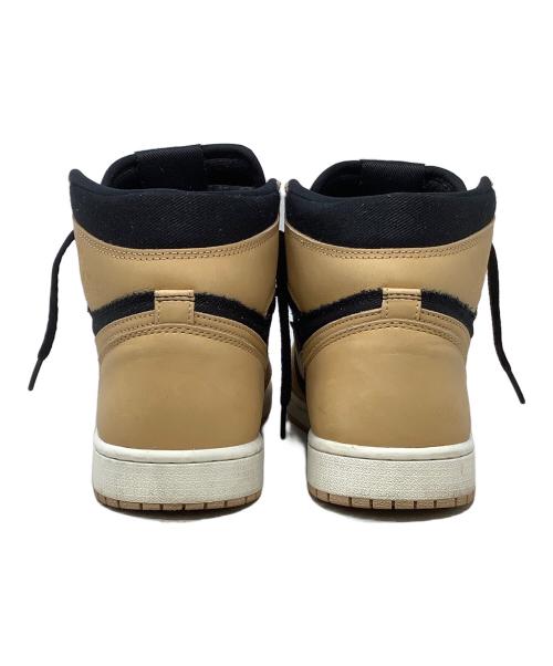 NIKE（ナイキ）NIKE (ナイキ) スニーカー NIKE(ナイキ) Air Jordan 1 Retro High OG 555088-202 ベージュ×ブラック サイズ:29の古着・服飾アイテム