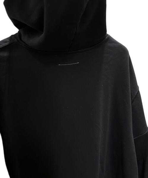 MM6 Maison Margiela（エムエムシックスメゾンマルジェラ）MM6 Maison Margiela (エムエムシックス メゾンマルジェラ) プルオーバーパーカー MM6 Maison Margiela（エムエムシックス メゾンマルジェラ）	SH0GU0002 ブラック サイズ:Ｍの古着・服飾アイテム
