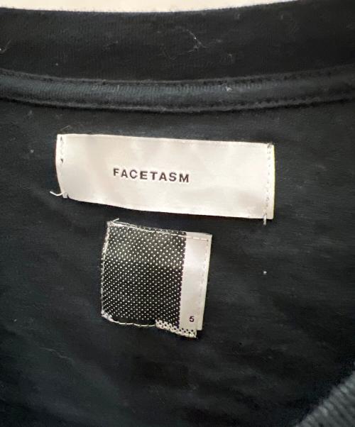 FACETASM（ファセッタズム）FACETASM (ファセッタズム) The Simpsons (ザ シンプソンズ) 半袖カットソー FACETASM（ファセッタズム）×The Simpsons（ザ シンプソンズ） SRO-TEE-U13 ブラック サイズ:5の古着・服飾アイテム