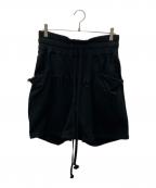 CVTVLISTカタリスト）の古着「ロゴ刺繍 スウェットショーツ」｜ブラック