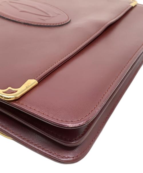 Cartier（カルティエ）Cartier (カルティエ) ショルダーバッグ Cartier(カルティエ) 	マストライン ブラウンの古着・服飾アイテム