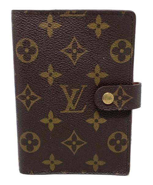 LOUIS VUITTON（ルイ ヴィトン）LOUIS VUITTON (ルイ ヴィトン) 手帳カバー LOUIS VUITTON(ルイ ヴィトン) アジェンダPM CA1918 ブラウンの古着・服飾アイテム