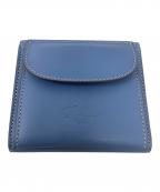 BOLDRINI SELLERIAボルドリーニ セレリア）の古着「2つ折り財布　Boldrini SELLERIA（ボルドリーニ　セレリア）　ブルー」｜ブルー