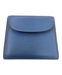BOLDRINI SELLERIA（ボルドリーニ セレリア）の古着「2つ折り財布　Boldrini SELLERIA（ボルドリーニ　セレリア）　ブルー」｜ブルー