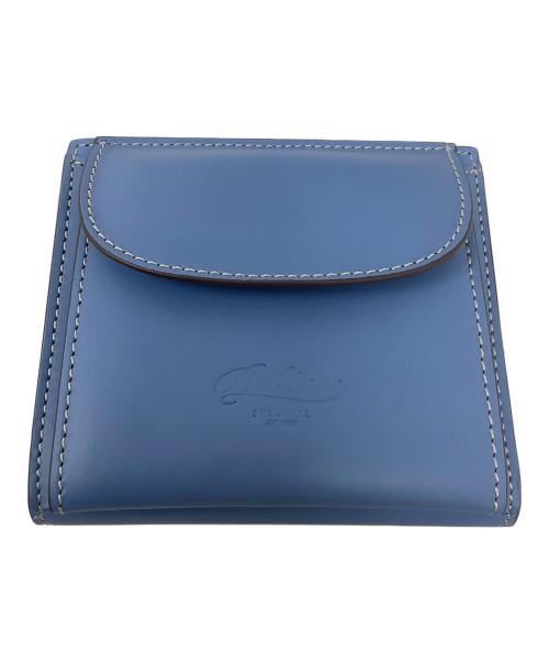 BOLDRINI SELLERIA（ボルドリーニ セレリア）BOLDRINI SELLERIA (ボルドリーニ セレリア) 2つ折り財布　Boldrini SELLERIA（ボルドリーニ　セレリア）　ブルー ブルー 未使用品の古着・服飾アイテム