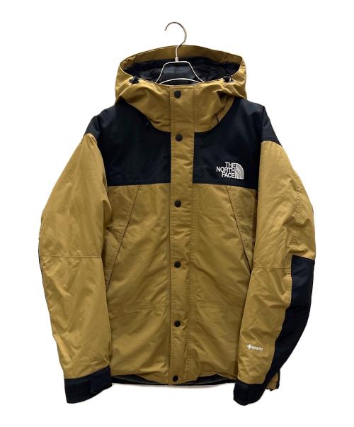 THE NORTH FACE（ザ ノース フェイス）THE NORTH FACE (ザ ノース フェイス) Mountain Down Jacke THE NORTH FACE(ザ ノース フェイス) ND91930 カーキ×ブラック サイズ:Lの古着・服飾アイテム