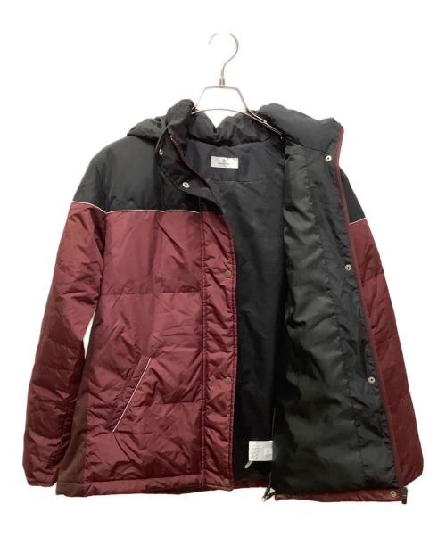 MUNSING WEAR（マンシングウェア）MUNSING WEAR (マンシングウェア) ダウンジャケット　MUNSING WEAR（マンシングウェア）　MGWWJK04 ブラック×ブラウン サイズ:LLの古着・服飾アイテム