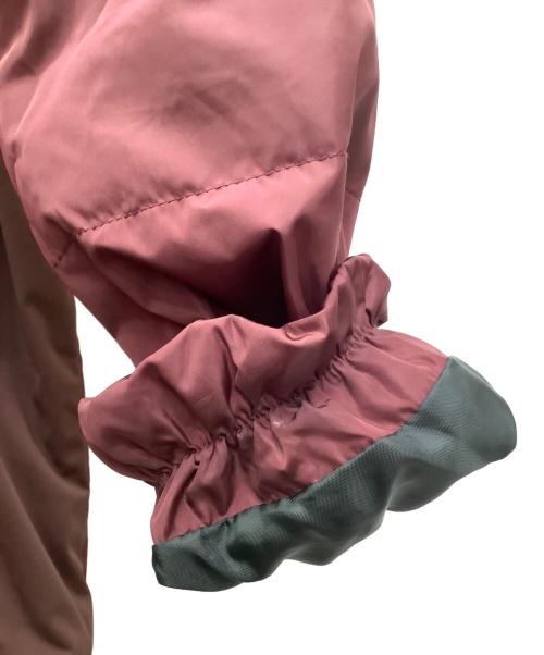 MUNSING WEAR（マンシングウェア）MUNSING WEAR (マンシングウェア) ダウンジャケット　MUNSING WEAR（マンシングウェア）　MGWWJK04 ブラック×ブラウン サイズ:LLの古着・服飾アイテム