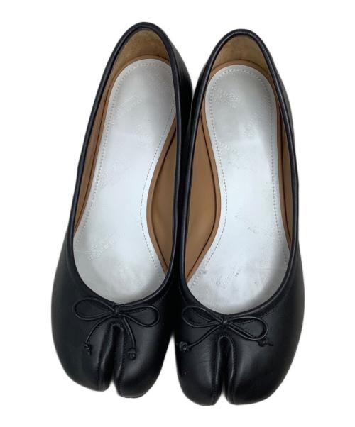 Maison Margiela（メゾンマルジェラ）Maison Margiela (メゾンマルジェラ) 足袋バレリーナシューズ ブラック サイズ:37.5の古着・服飾アイテム