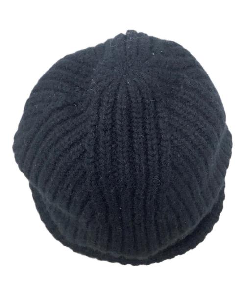 Acne studios（アクネ ストゥディオス）Acne studios (アクネ ストゥディオス) ラージFACEロゴビーニー ACNE STUDIOS(アクネ) ブラックの古着・服飾アイテム