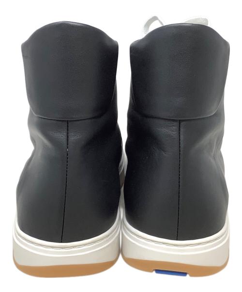 BOTTEGA VENETA（ボッテガベネタ）BOTTEGA VENETA (ボッテガベネタ) ハイカットスニーカー　BOTTEGA VENETA（ボッテガベネタ） ブラック×ホワイト サイズ:31cmの古着・服飾アイテム