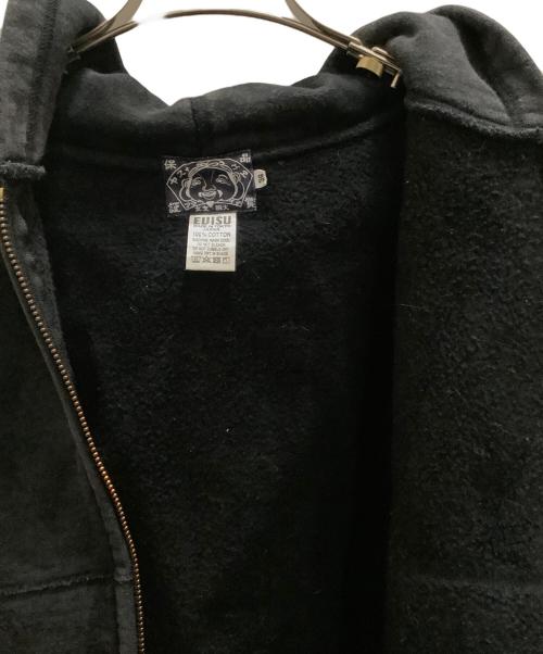 EVISU（エヴィス）EVISU (エビス) ジップパーカーEVISU（エビス） ブラック サイズ:36の古着・服飾アイテム