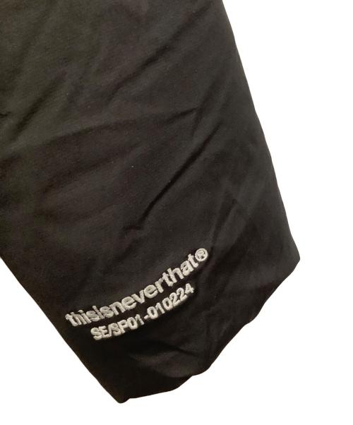 thisisneverthat（ディスイズネバーザット）thisisneverthat (ディスイズネバーザット) ダウンジャケット　thisisneverthat（ディスイズネバーザット）　TN223OOWHS04 ブラック サイズ:Lの古着・服飾アイテム