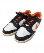 NIKEナイキ）の古着「ローカットスニーカー Dunk Low PRM　NIKE（ナイキ） DD3357-100」｜ホワイト×ブラック×オレンジ