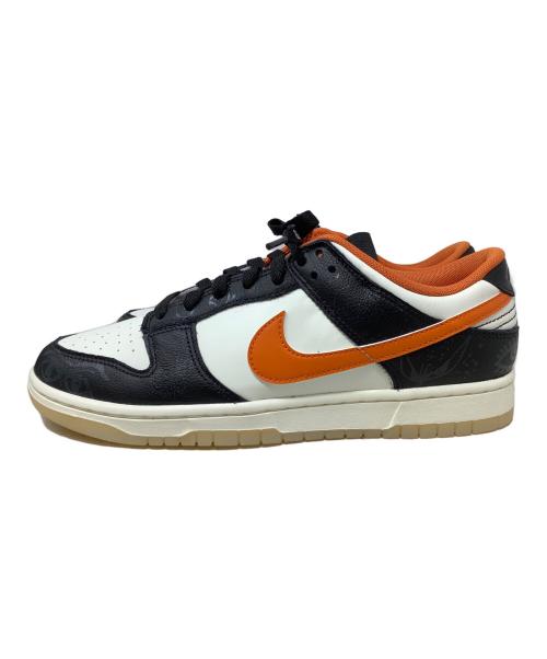 NIKE（ナイキ）NIKE (ナイキ) ローカットスニーカー Dunk Low PRM　NIKE（ナイキ） DD3357-100 ホワイト×ブラック×オレンジ サイズ:27.5の古着・服飾アイテム