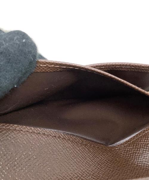 LOUIS VUITTON（ルイ ヴィトン）LOUIS VUITTON (ルイ ヴィトン) 2つ折り財布　Louis Vuitton（ルイヴィトン）　N60028　ダミエ　ジッピーウォレット コンパクト ブラウンの古着・服飾アイテム