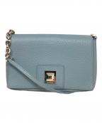 FURLAフルラ）の古着「ショルダーバッグ　FURLA（フルラ）8050560538798」｜スカイブルー