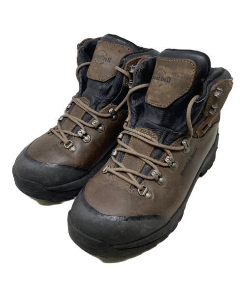mont-bell（モンベル）mont-bell (モンベル) トレッキングシューズ　mont-bell（モンベル）アルパインクルーザー2500 ブラウン サイズ:26.5の古着・服飾アイテム