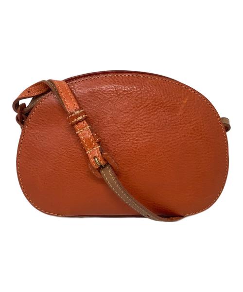 genten（ゲンテン）genten (ゲンテン) レザーショルダーバッグ　genten（ゲンテン）43756 ブラウンの古着・服飾アイテム