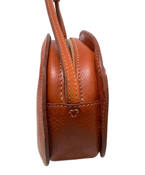 genten（ゲンテン）genten (ゲンテン) レザーショルダーバッグ　genten（ゲンテン）43756 ブラウンの古着・服飾アイテム