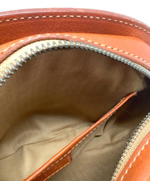 genten（ゲンテン）genten (ゲンテン) レザーショルダーバッグ　genten（ゲンテン）43756 ブラウンの古着・服飾アイテム