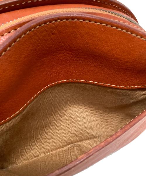 genten（ゲンテン）genten (ゲンテン) レザーショルダーバッグ　genten（ゲンテン）43756 ブラウンの古着・服飾アイテム