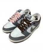 NIKE SBナイキエスビー）の古着「DUNK LOW PRO QS　NIKE SB（ナイキエスビー）掘米　雄斗」｜グレー×ホワイト