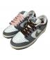NIKE SB（ナイキエスビー）の古着「DUNK LOW PRO QS　NIKE SB（ナイキエスビー）掘米　雄斗」｜グレー×ホワイト
