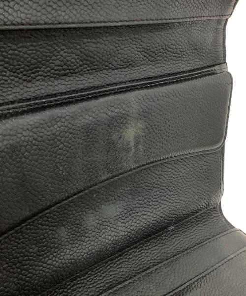 CHANEL（シャネル）CHANEL (シャネル) 3つ折り財布　CHANEL(シャネル)　 ブラックの古着・服飾アイテム