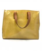 LOUIS VUITTONルイ ヴィトン）の古着「トートバッグ　Louis Vuitton（ルイヴィトン）　ヴェルニ　M91334　リードPM」｜ノワゼット