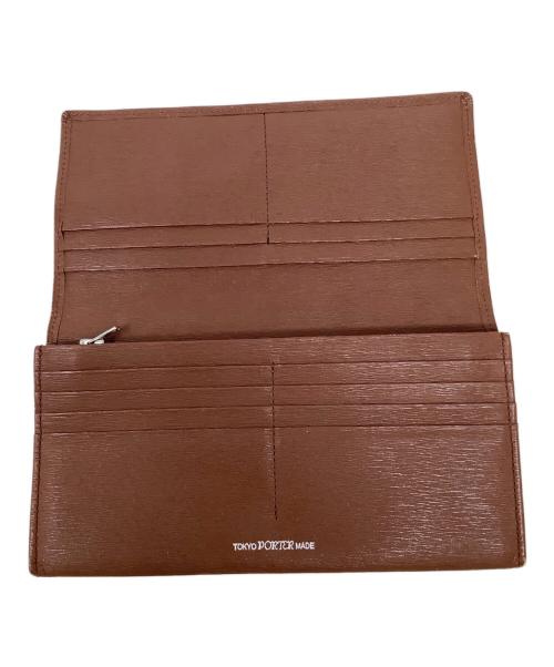 PORTER（ポーター）PORTER (ポーター) 長財布　PORTER（ポーター） ブラウンの古着・服飾アイテム