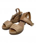 FENDIフェンディ）の古着「サンダル　FENDI（フェンディ）」｜ブラウン