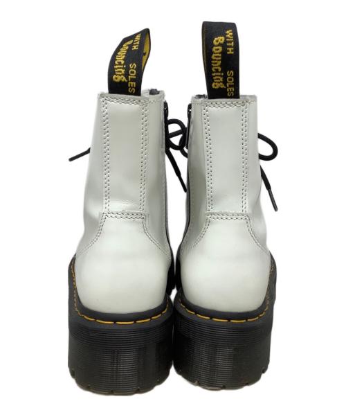 Dr.Martens（ドクターマーチン）Dr.Martens (ドクターマーチン) 8ホールブーツ　Dr.Martens（ドクターマーチン） ホワイト サイズ:UK8の古着・服飾アイテム