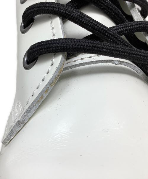 Dr.Martens（ドクターマーチン）Dr.Martens (ドクターマーチン) 8ホールブーツ　Dr.Martens（ドクターマーチン） ホワイト サイズ:UK8の古着・服飾アイテム