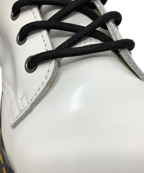 Dr.Martens（ドクターマーチン）Dr.Martens (ドクターマーチン) 8ホールブーツ　Dr.Martens（ドクターマーチン） ホワイト サイズ:UK8の古着・服飾アイテム