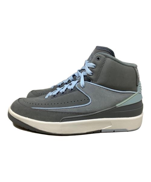 NIKE（ナイキ）NIKE (ナイキ) スニーカー　NIKE（ナイキ）　AIR JORDAN 2 RETRO　FB8871-041 グレー×ブルー サイズ:25.5の古着・服飾アイテム