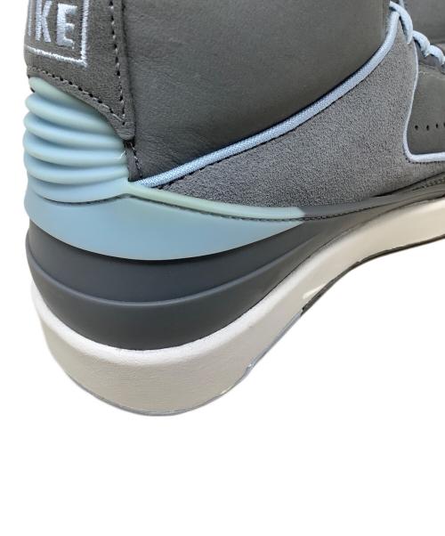 NIKE（ナイキ）NIKE (ナイキ) スニーカー　NIKE（ナイキ）　AIR JORDAN 2 RETRO　FB8871-041 グレー×ブルー サイズ:25.5の古着・服飾アイテム