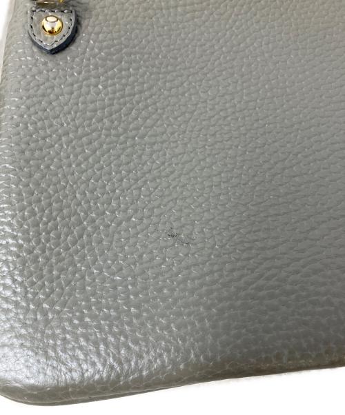 A.D.M.J.（エーディーエムジェイ）A.D.M.J. (エーディーエムジェイ) ショルダーウォレット CRYSTALS POUCHWALLET(クリスタルズ　ポーチウォレット)　A.D.M.J.(エーディーエムジェー) グレーの古着・服飾アイテム
