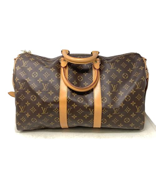 LOUIS VUITTON（ルイ ヴィトン）LOUIS VUITTON (ルイ ヴィトン) トラベルバッグ　LOUIS VUITTON(ルイヴィトン)　M41418　キーポル・バンドリエール45 ブラウンの古着・服飾アイテム