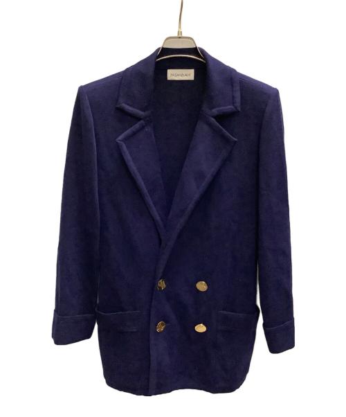 Yves Saint Laurent（イヴサンローラン）Yves Saint Laurent (イヴサンローラン) テーラードジャケット　Yves Saint Laurent（イヴサンローラン）	ST38A631 ブルー サイズ:Mの古着・服飾アイテム