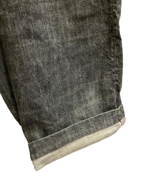 EVISU（エヴィス）EVISU (エヴィス) デニムハーフパンツ　EVISU（エヴィス） ブラック サイズ:W34の古着・服飾アイテム